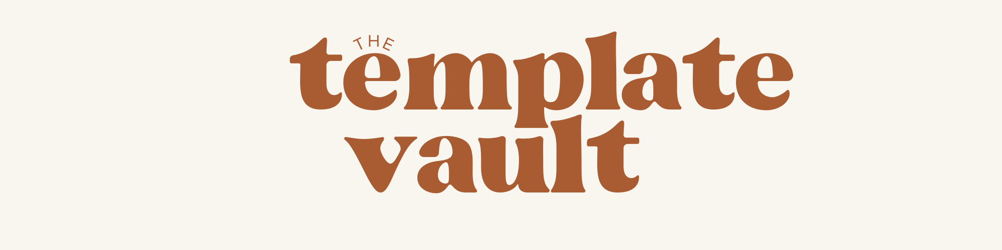 the template vault